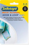 Sellotape Hook & Loop Stitch-On Non Adhesive